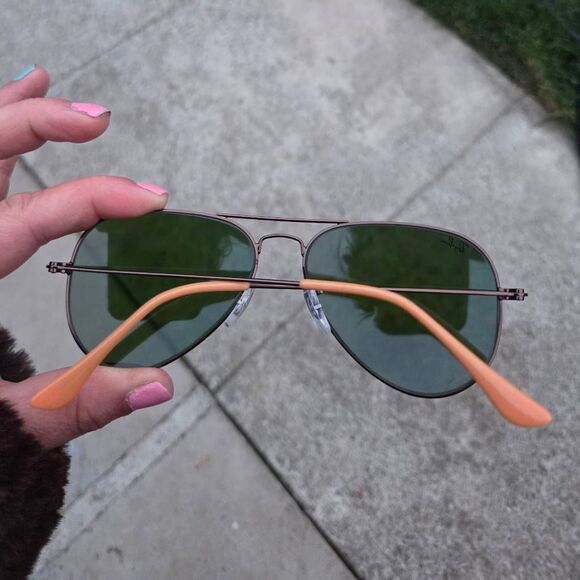 Ray-ban Aviator 2 Lilac Mirrored Gradient Lens Bronze-Copper Sunglasses - Picture 6 of 8